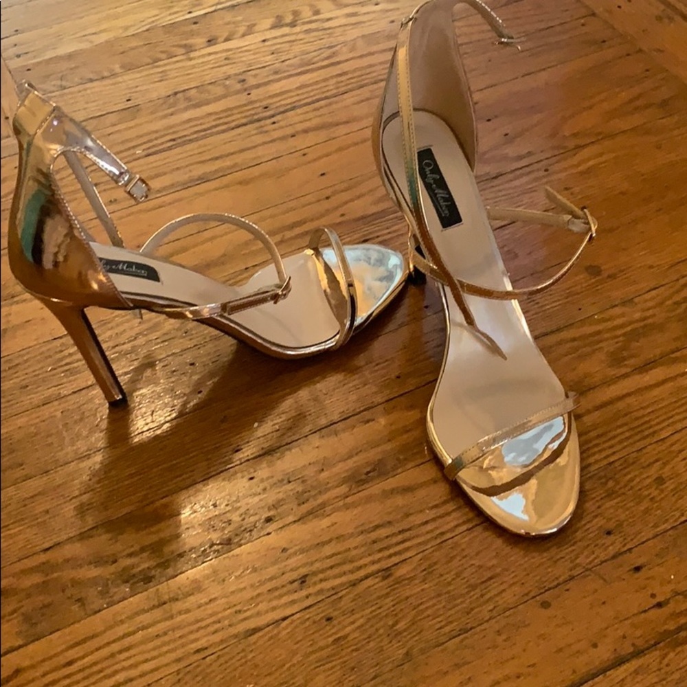 Gold sandals